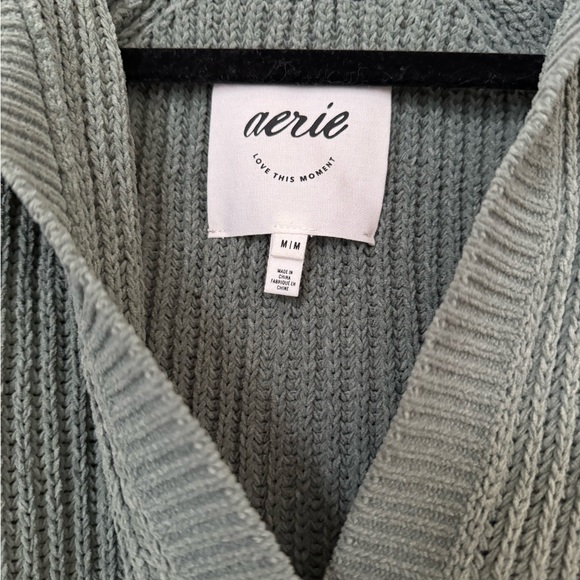 Aerie Oversized Collared Sweater - Picture 2 of 2